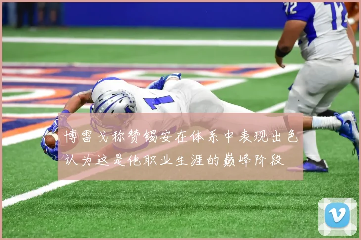 博雷戈称赞锡安在体系中表现出色认为这是他职业生涯的巅峰阶段