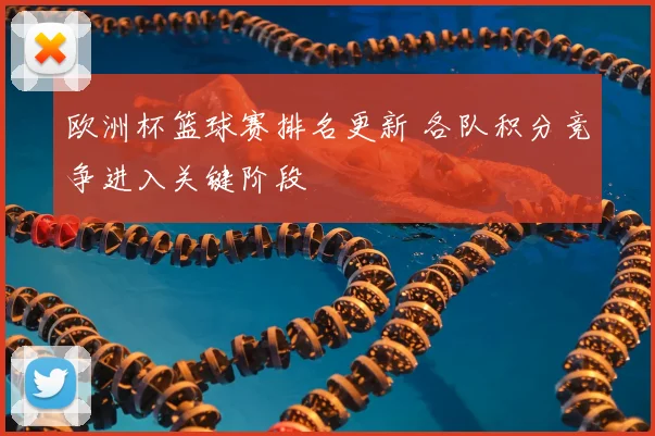 欧洲杯篮球赛排名更新 各队积分竞争进入关键阶段