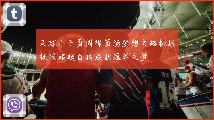 足球小子勇闯绿茵场梦想之路挑战极限超越自我成就冠军之梦