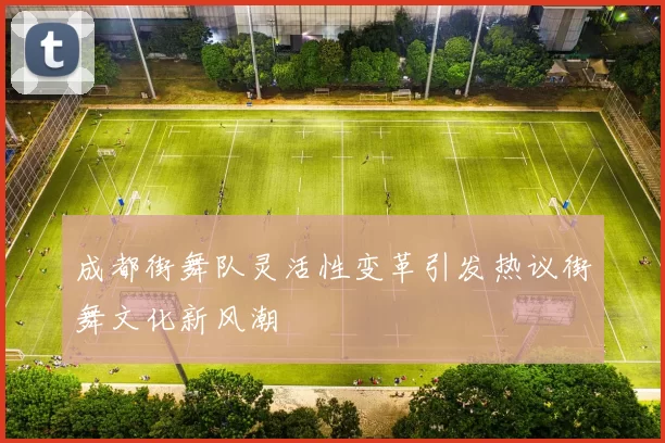 成都街舞队灵活性变革引发热议街舞文化新风潮